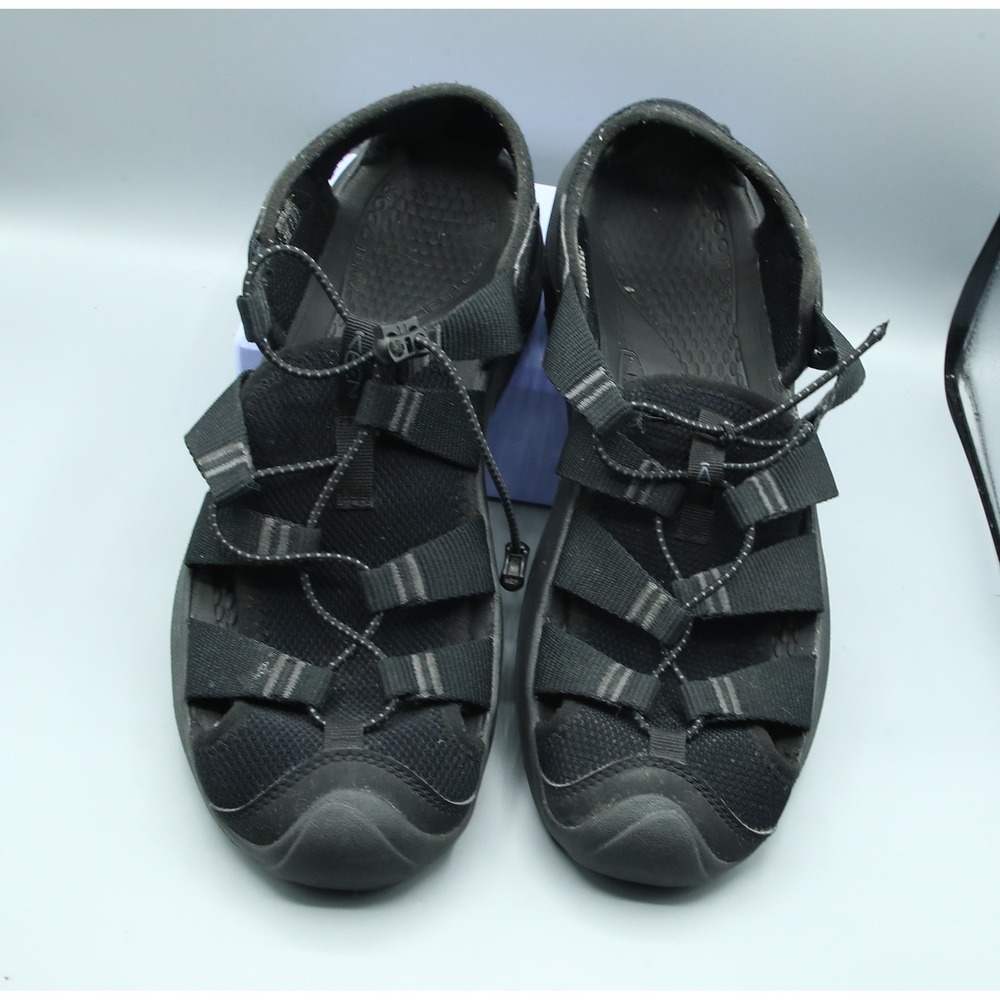 KEEN Men's Seanik H2 Sandal 11 Black Performance Water Sandals 1030389